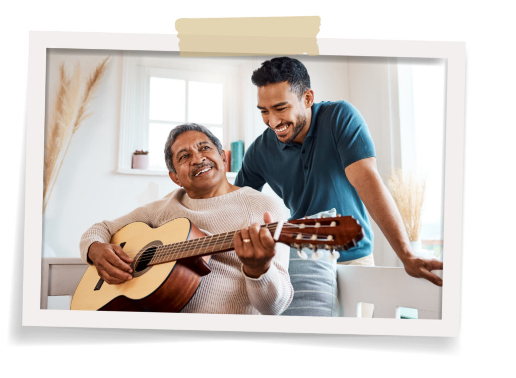 Residents enjoying activities