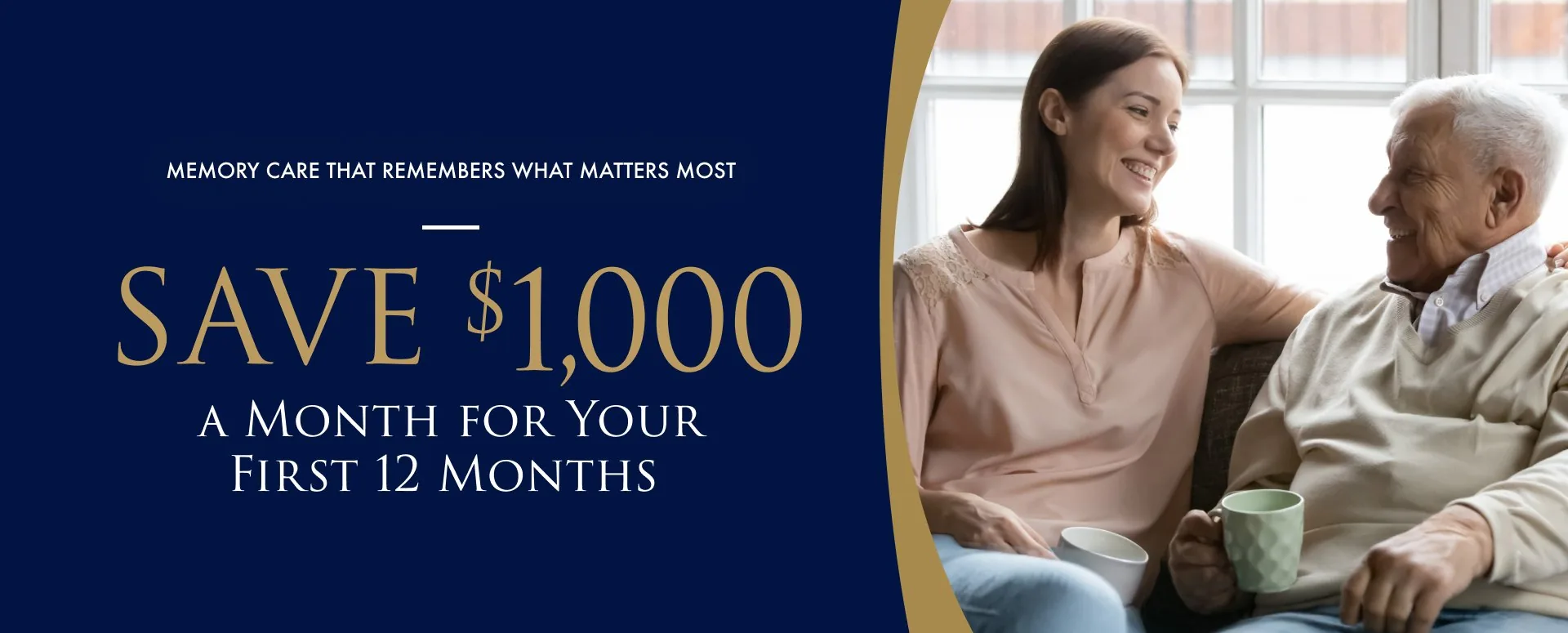Save $1,000 a month for your first 12 months of memory care at The Landings of Canton Hills