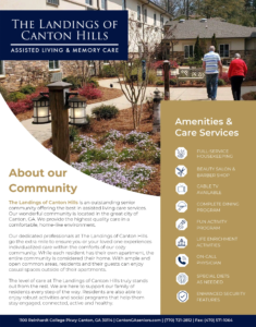 The Landings of Canton Hills Brochure