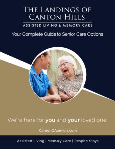 Guide to care options